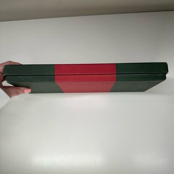 Gucci Dapper Dan | Gift Box | Green/Yellow/Red | L1.25 x W12.75 x H5.5 inch - Picture 6 of 16